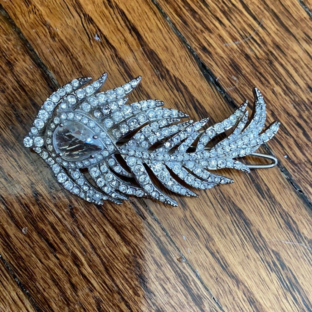 Faux Crystal Hair Barrette